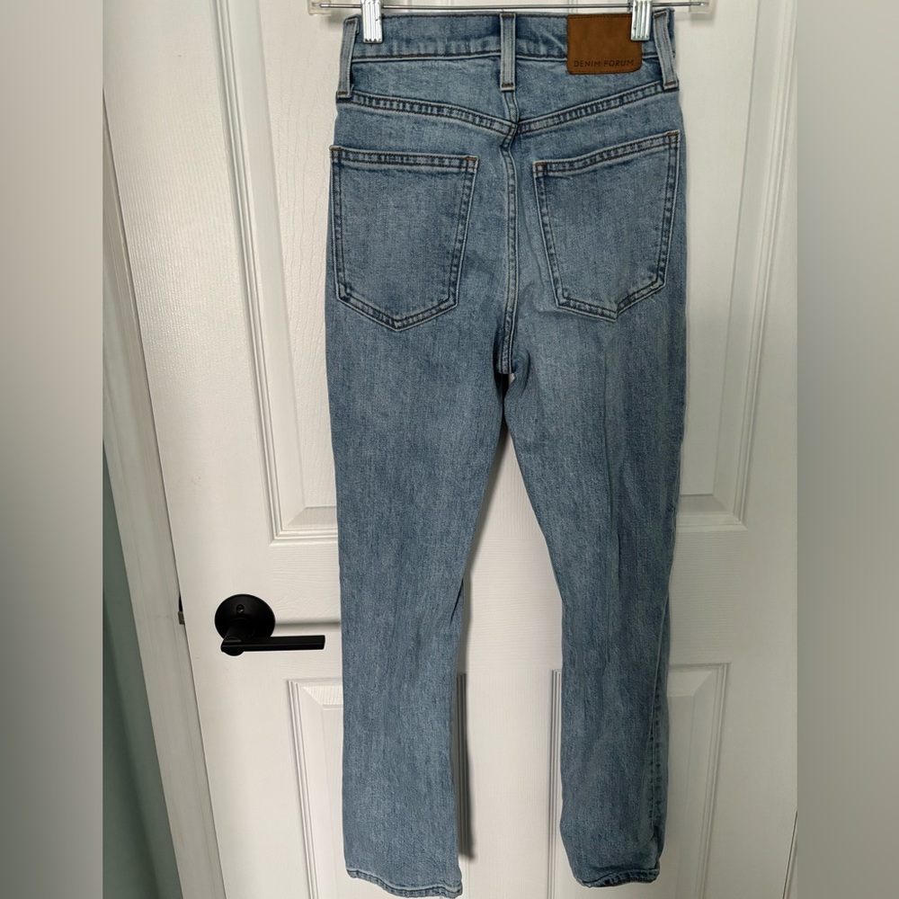 Denim Forum The Arlo High Rise Straight Size 23 28L - Picture 7 of 8